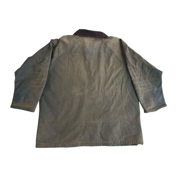 Vintage Waxed Canvas Chore Jacket Made In England Size XL - Picture 3 of 10